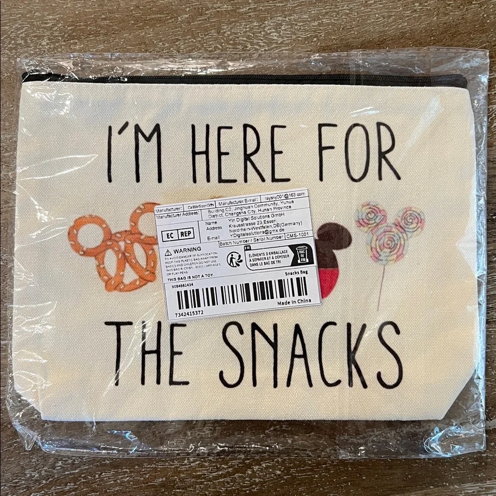 Disney Inspired Zipper Pouch